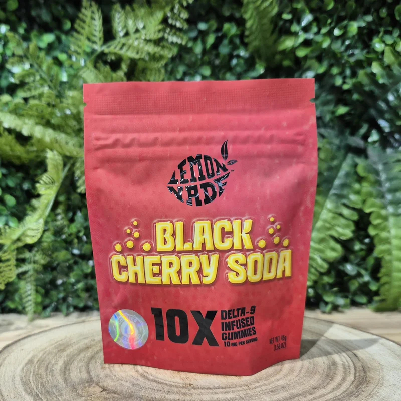 GUMMIES BLACK CHERRY SODA 10MG Delta 9 THC marque Cookies disponible chez Orange BUD PACA CBD SHOP 84100