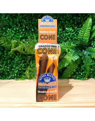 CONE BLUNT PRE ROULE 100% CHANVRE MANGUE MANGO HAZE HEMPARILLO ROYAL BLUNT