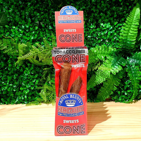 CONE BLUNT PRE ROULE 100% CHANVRE SWEETS BONBON ACIDULE HEMPARILLO ROYAL BLUNT