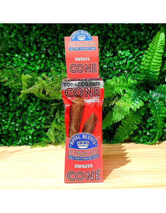 CONE BLUNT PRE ROULE 100% CHANVRE SWEETS BONBON ACIDULE HEMPARILLO ROYAL BLUNT