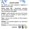 SOMMEIL INFUSION TISANE 50%  CBD CHANVRE Aubépine Tilleul Calendula Marjolaine ORANGE BUD PACA CBD & CRD SHOP 84100
