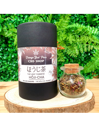 HOJI CHA THE VERT TORREFIE 50%  CBD CHANVRE QUALITE PREMIUM ORANGE BUD PACA CBD & CRD SHOP 84100