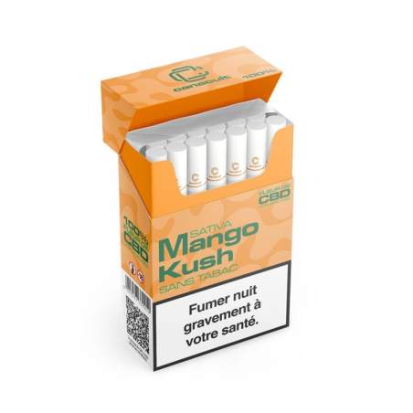 CIGARETTE CBD MANGO KUSH (20 par paquet)