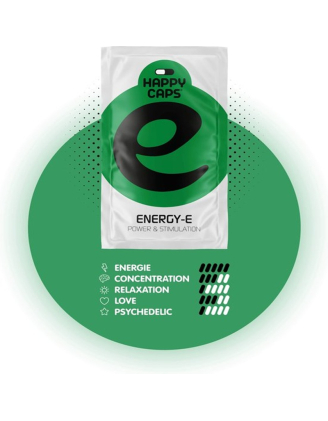 HAPPY CAPS ENERGY-E POWER & STIMULATION