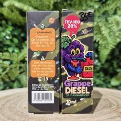 E-LIQUIDE THV-N10 GRAPPE DIESEL ORANGE BUD PACA CBD THZ SHOP 84100