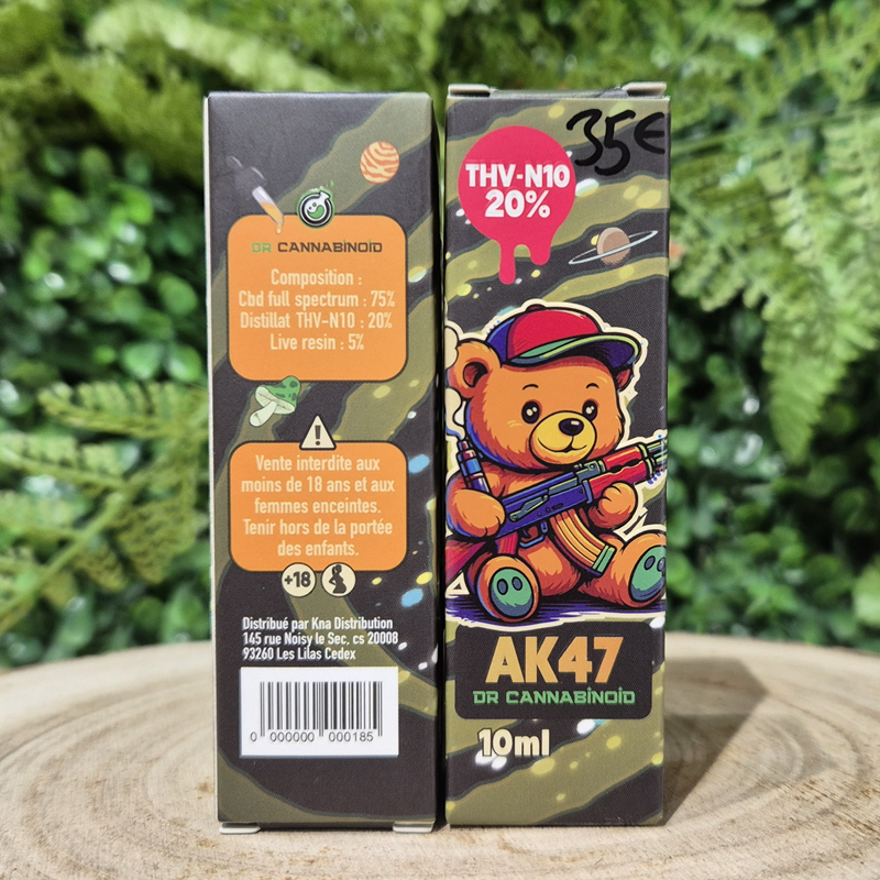 E-LIQUIDE THV-N10 AK-47 ORANGE BUD PACA CBD THZ SHOP 84100